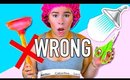 Things you're doing wrong everyday in the bathroom! life hacks!
