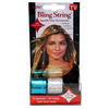 Bling String 500' Hair Tinsel with Clips - Hologram Silver/Blue