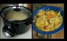 Slow Cooker Chicken and Dumplings Soup