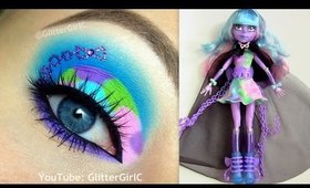 Monster High's River Styxx Makeup Tutorial