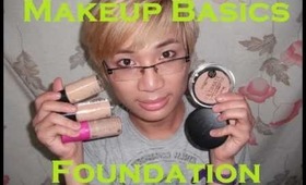 Makeup Basics - All About Foundations