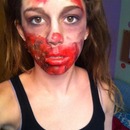 Zombie makeup! 