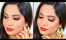 Indian Bridal Makeup (ORANGE) - Step By Step Tutorial | ShrutiArjunAnand