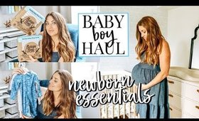 NEWBORN ESSENTIALS! BABY SHOWER & REGISTRY HAUL | Kendra Atkins
