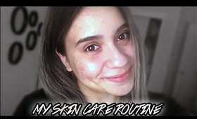 ACNE SKIN CARE ROUTINE // GETTING RID OF ACNE USING DRUGSTORE