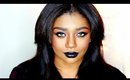 BLACK LIPSTICK Makeup Tutorial ♡ 2 LIP OPTIONS + REVIEW