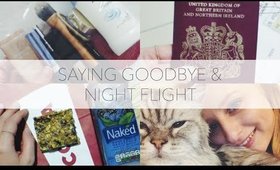 Saying Goodbye & Night Flight | #JessicaVlogsJuly