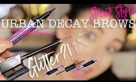 NEW Urban Decay BROWS | UD Street Style Brows Review + Swatches