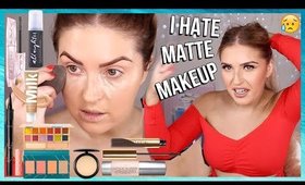 CCGRWM 💕 full face of MATTE MAKEUP challenge 🔥 hair & makeup tutorial