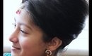 Tikka Setting Wide Hair Bouffant suitable for Asian Bridal Weddings Gurdwara