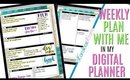 July 14 to 20 Digital Plan with Me this Week July, Setting Up Weekly Digital Plan With Me July 15