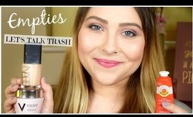 Empties: Beauty Products I've Recently Used Up