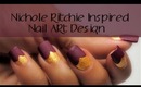 Nichole Richie Inspired Nail Art Design