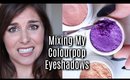 Destroying + Mixing My Colourpop Makeup to Create a Custom Shade [FRANKENSHADOW🧟‍♂️] | Bailey B.