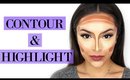 How To Highlight and Contour Your Face For Beginners - TrinaDuhra