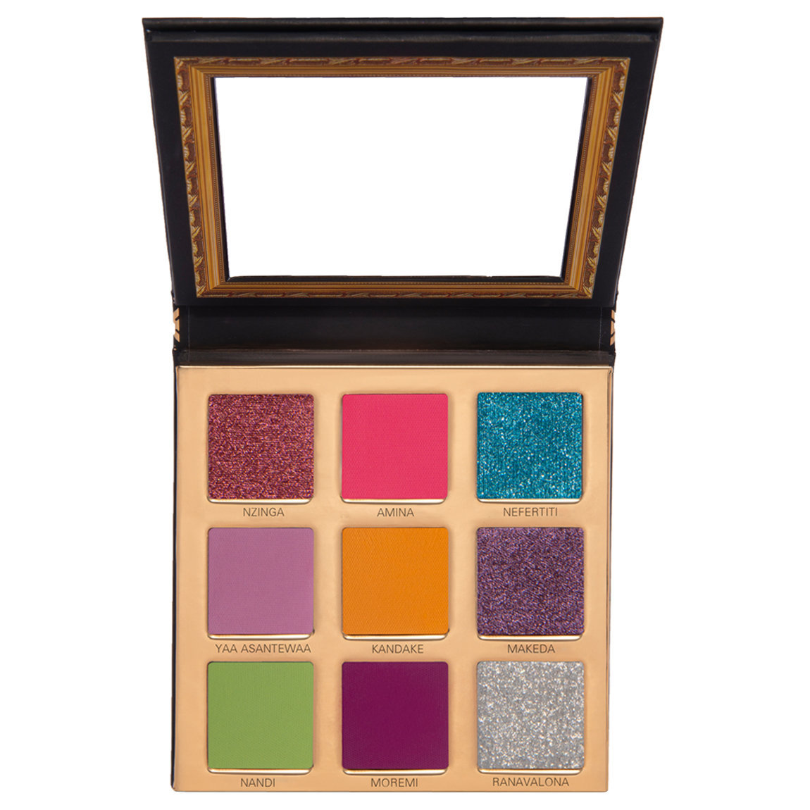 UOMA Beauty Coming 2 America Collection: Black Magic Mini Palette Queen To Be alternative view 1 - product swatch.