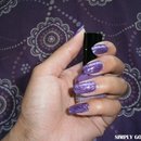 NOTD: KleanColor "Neon Purple" + Sinful Colors "Frenzy"