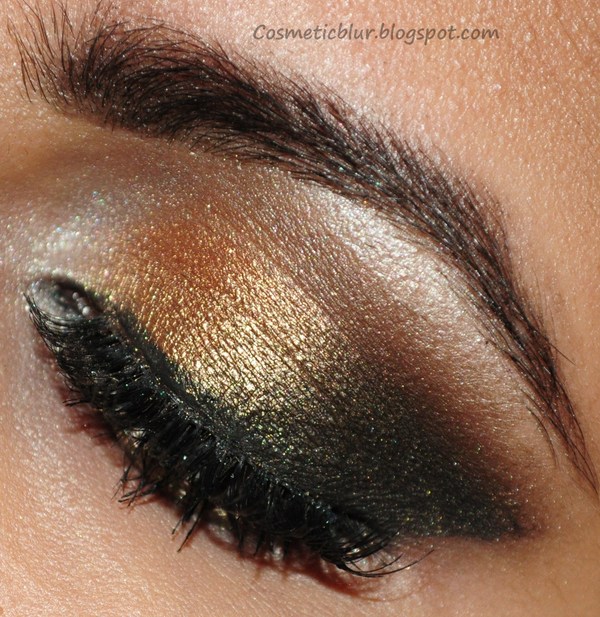 Golden Smokey Eyes Ailah S S Cosmetality Photo Beautylish