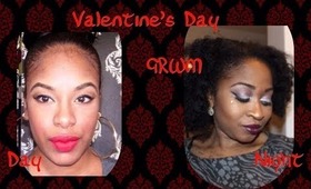 Get Ready With Me Day & Night Looks| Valentine 's Day Collab  with Onika R