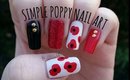 Simple Poppy Nail Art Tutorial For Armistice Day | Stephyclaws