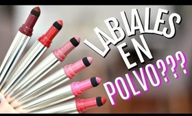 Labiales en POLVO!!!! ¿Funcionan? ||| Lilia Cortés