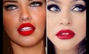 Adriana Lima Inspired Makeup ❄ Holiday Edition ❄