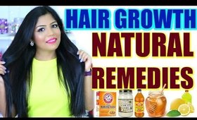 Hair Growth Natural Remedies For Long Shiny Hair | SuperPrincessjo