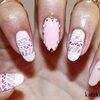 Floral Tribal Nails