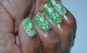 St Patricks Day nails