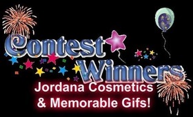 Contest Winners Jordana & Memorable Gifts