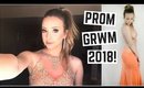 PROM GRWM 2018! | MAKEUP, HAIR, & DRESS IDEAS