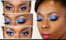Blue & Silver Glitter Smokey Eye| Makeup Tutorial