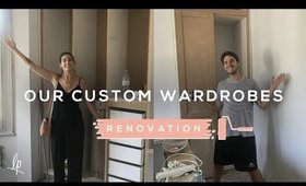 OUR CUSTOM-BUILT WARDROBES: RENOVATION VLOG | Lily Pebbles