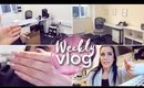 WEEKLY VLOG #18 | OFFICE MAKEOVER ✨ B&M HAUL 🛍 GETTING MY NAILS DONE 💅🏼