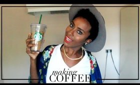 Making Iced Coffee & Succulent Propagation Chit Chat