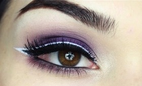Purple eyeshadow tutorial