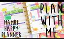 Plan with Me | MAMBI Happy Planner