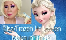 Halloween Makeup:  Elsa from Disney's Frozen