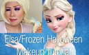 Halloween Makeup:  Elsa from Disney's Frozen