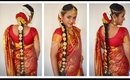 South Indian Tamil Bridal Hair & Jewellery in Tamil with Eng Subtitles | CheezzMakeup