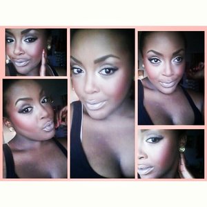 #Contour, #Highlight, #Blush, #Eyeliner and #Lipstick--a normal Sunday. 
Follow me on Twitter: @BMynroe, IG: bmynroe, and Pinterset: bmynroe. See you soon! xoxo