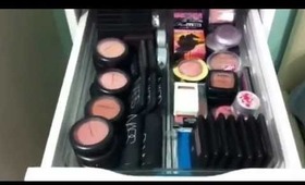 Makeup Storage: What's In My Ikea Alex 9 Drawer