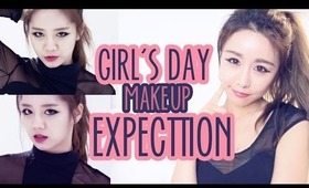 Girl's Day Expectation Inspired Makeup - Strong eyes and bold lips
