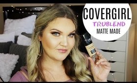 NEW COVERGIRL TRUBLEND MATTE MADE COMFORT FOUNDATION | 40 SHADES!!!