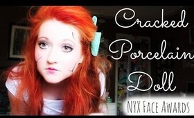 Cracked Porcelain Doll Tutorial | NYX FACE AWARDS 2014 ENTRY