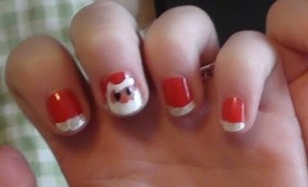 Santa Nail Tutorial! (Day 5 of the TFG 12 Days of Christmas!)