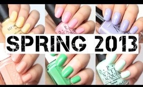 Favorite Spring Nail Polish 2013 | MakeupMarlin