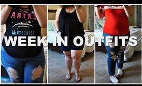 WEEK IN OUTFITS 2018 | Plus Size Fashion | BBW