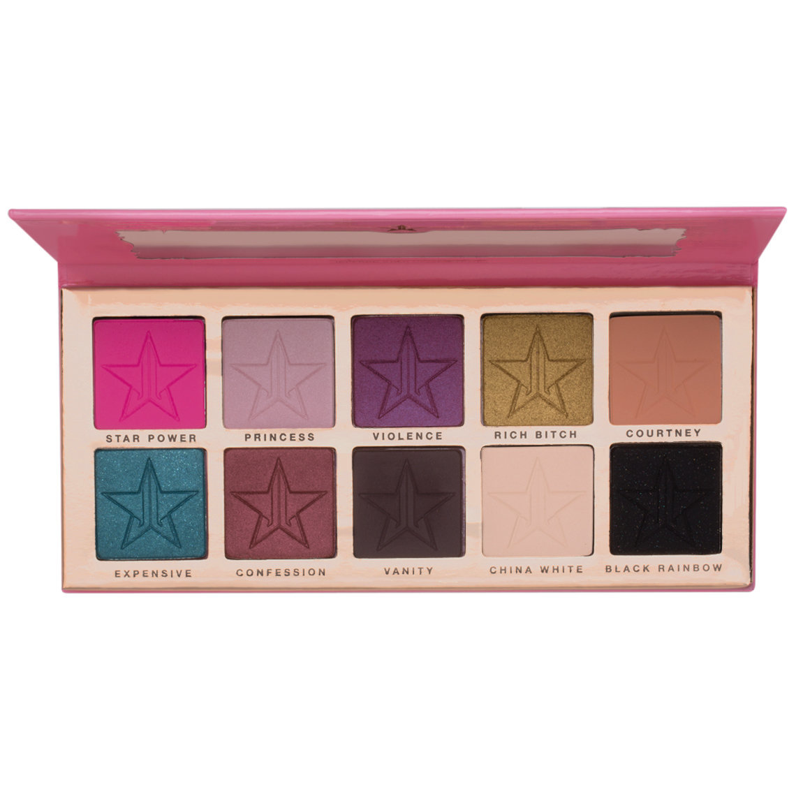 Jeffree Star Cosmetics Beauty Killer Eyeshadow Palette alternative view 1 - product swatch.