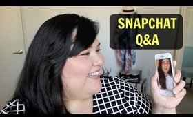 Snapchat Q&A | ImFashionablyLate